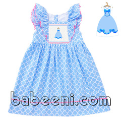 Sweet Disney smocked dresses for little princess